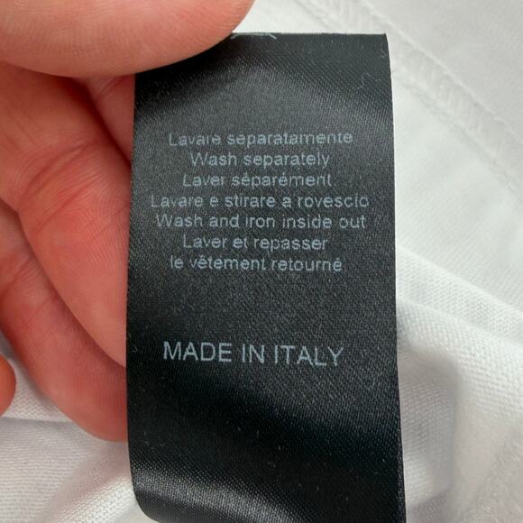 NWT Blue Sky Inn Check Pool Long Sleeve White T-Shirt Men's Size SMALL - Picture 8 of 12